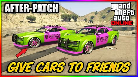 AFTER PATCHGTA 5 GIVE CARS TO FRIENDS GLITCH 1 68 GC2F GTA 5 TRADE