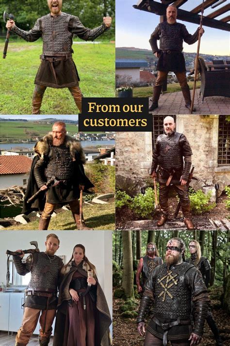 Ragnar Viking Costume Cosplay Leather Armor For LARP And Etsy UK