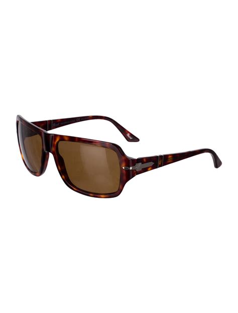 Persol Tortoise Shell Square Sunglasses Brown Sunglasses Accessories