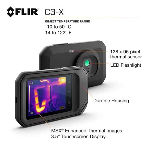 Flir C X Compact Thermal Imaging Camera With Wifi Des Tools