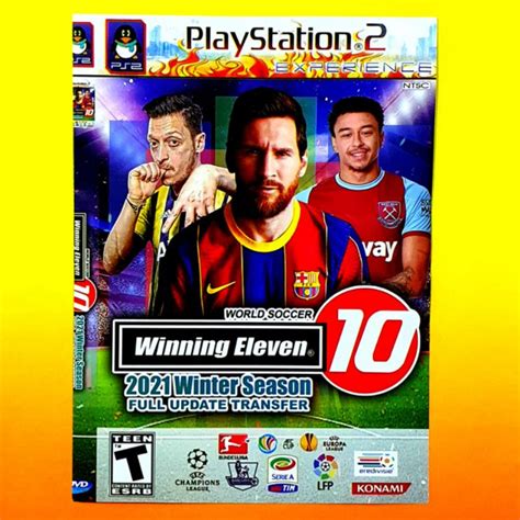 Jual KASET PS 2 WINNING ELEVEN 2021 PLAYSTATION TERBARU FUUL TRANSFER