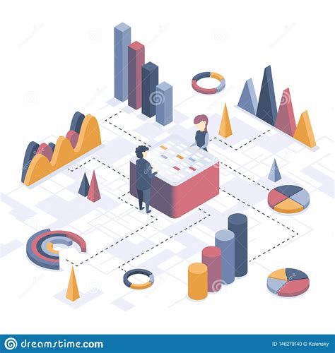 Konzept Der Datenanalyse Vektor Abbildung Illustration Von Management