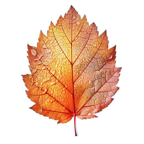 Premium AI Image A Leaf With The Word Autumn On It