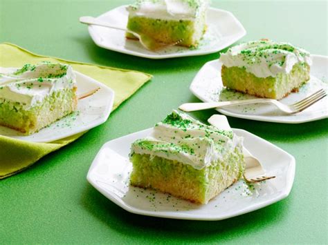 St Patrick S Day Lime Poke Cake Recipe Food Network Kitchen Food