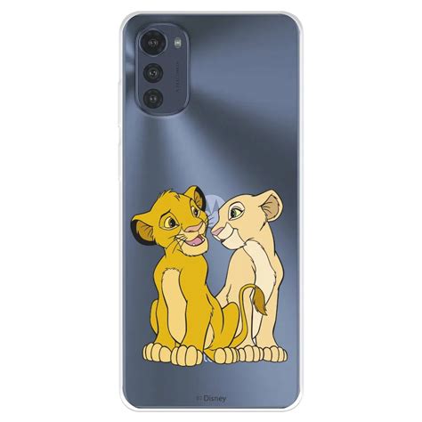 Disney Motorola Moto E Simba And Nala Silhouette The Lion King Case