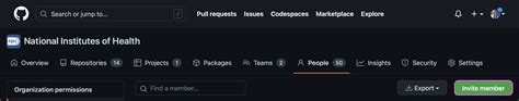 NIH GitHub Resource Center | Adding Users 