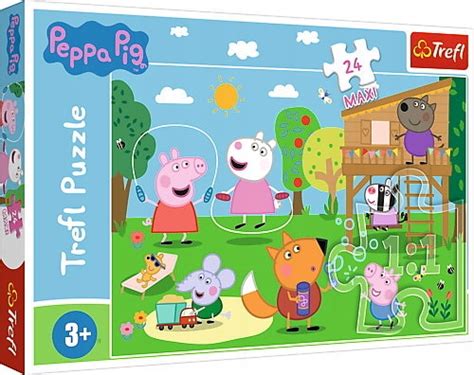 Winka Peppa Puzzle El Maxi Zabawy Na Polanie Allegro Pl