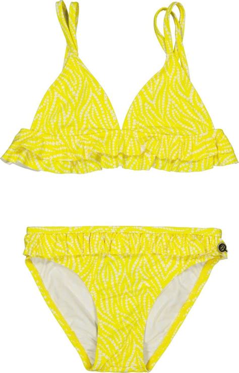 Quapi Meisjes Bikini Sanne Aop Yellow Sun Zebra Bol