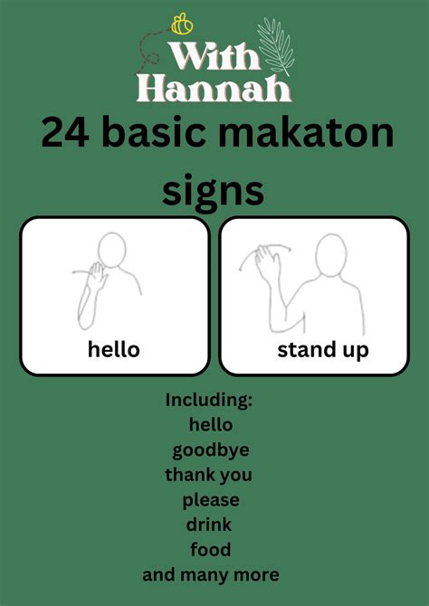 24 Basic Makaton Cards For Digital Download Eyfsks1 Etsy