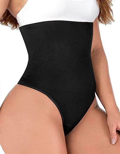 Women Waist Cincher Girdle Tummy Control Thong Panty Slimmer Body