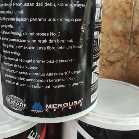 Jual Primer Membran Bakar Atlaskote Kedap Air Kg Shopee Indonesia