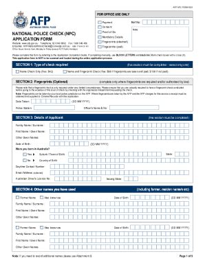 Fillable Online Npc Form Fill And Sign Printable Template Onlineus