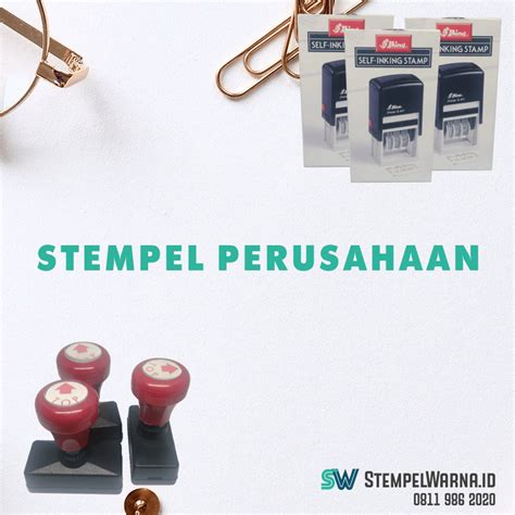 Stempel Perusahaan - Stempel Warna