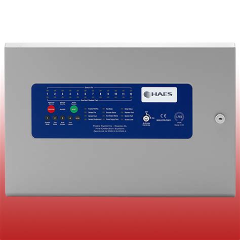 Haes Excel En 8 Zone Alarmsense Fire Alarm Panel Hs Xlen 8