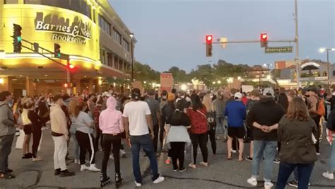 Protest In Naperville Live Facebook Report NCTV17