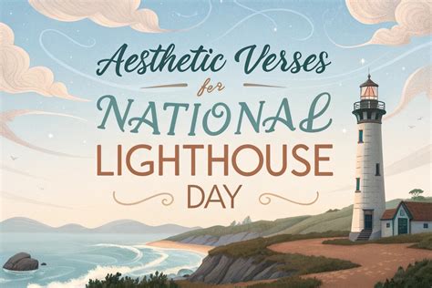 aesthetic verses  national lighthouse day  inspire