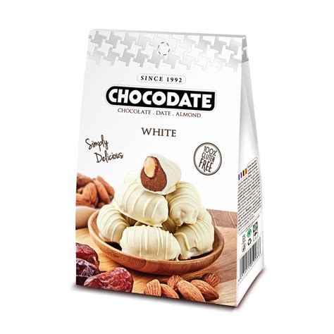 Curmale Invelite In Ciocolata Alba Chocodate Exclusive Real White 80g