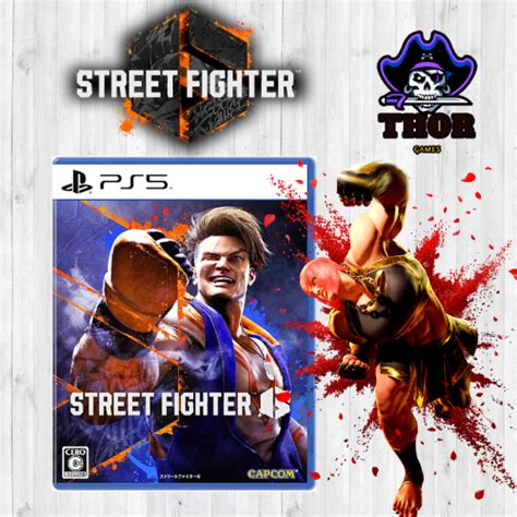 Jual Kaset Game Video Games Ps5 Street Fighter 6 Vi R2english