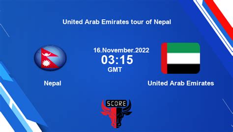 Nep Vs Uae Live Score Nepal Vs United Arab Emirates Live Nd Odi Odi