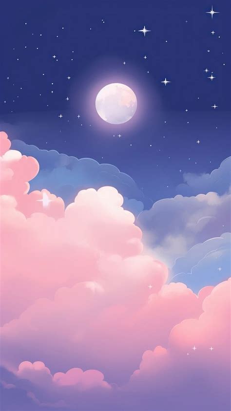 Moon night sky backgrounds astronomy | Free Photo Illustration - rawpixel