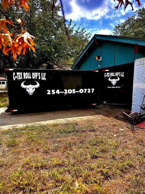 C Tex Roll Offs Llc Covington Tx Hometown Dumpster Rental