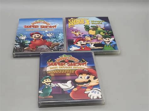 Super Mario Bros Dvd Lot Of 3 Box Officr Mario Mario Of The Deep Koopas Rock Eur 1194