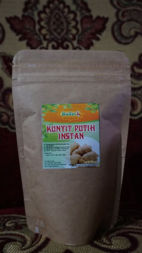 Jual Minuman Instan Kunyit Putih Di Lapak Kwt Lestari Sejahtera Bukalapak