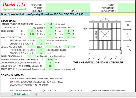 Shear Wall Design In Etabs How To Design Shear Wall Shear Wall Hot Sex Picture