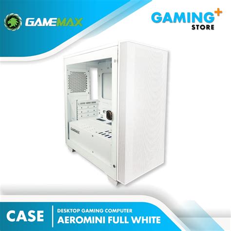 Jual Gamemax Aero Mini White Micro ATX Gaming PC Case Shopee Indonesia