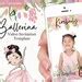 Ballerina Invitation Brunette Ballerina Digital Video Invitation Ballet Birthday Invitation