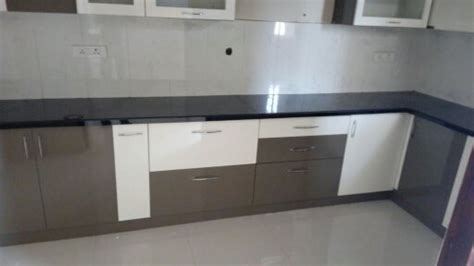 L Shape Plywood Modular Kitchen At Rs 950 Square Feet In Hyderabad ID