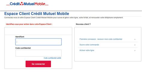 Espace Client Cr Dit Mutuel Mobile Premi Re Connexion Activation Ligne