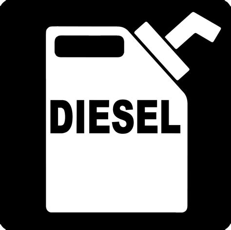 Diesel Can Decal