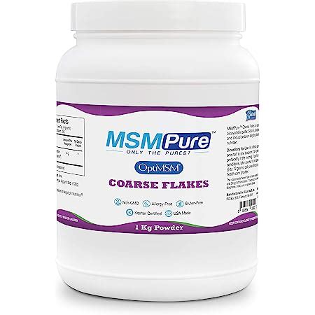 Amazon Kala Health Msmpure Fine Powder Oz Fast Dissolving