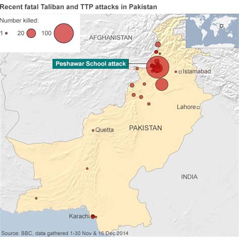 Peshawar School Massacre What We Know Bbc News