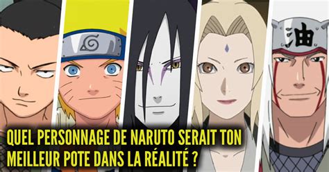 Test de personnalité quel personnage de Naruto serait ton meilleur