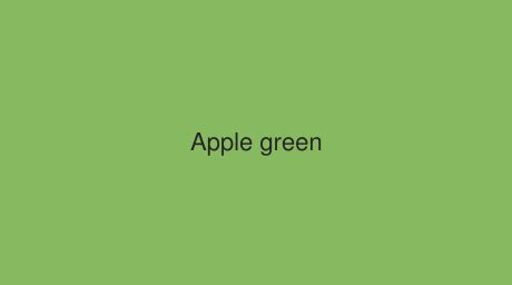 Green apple color code - mytebuzz