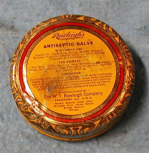 Rawleigh's Salve Tin B1791 For Sale | Antiques.com | Classifieds