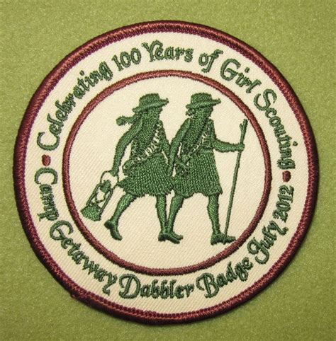 Girl Scouts Nations Capital Camp Getaway 100th Anniversary Patch