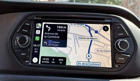 Autoradio Tactile Gps Android Et Apple Carplay Fiat Tipo