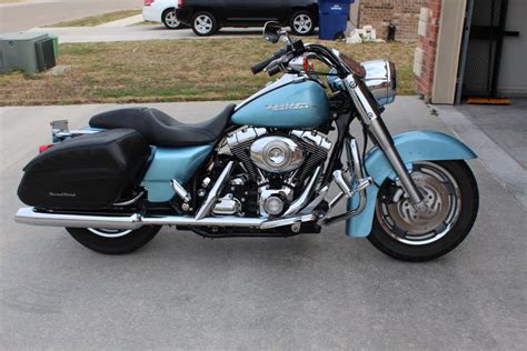 2007 Road King Custom Tx Suede Blue Pearl Harley Davidson Forums