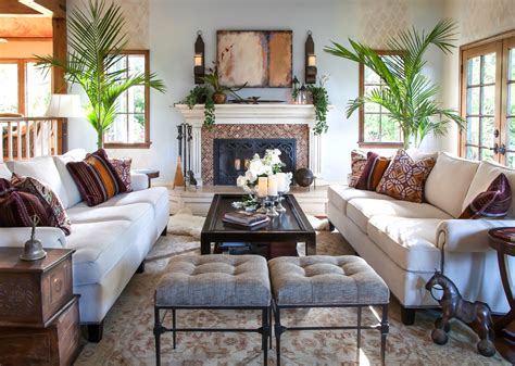 English Cottage Living Room Traditional Living Room Santa Barbara