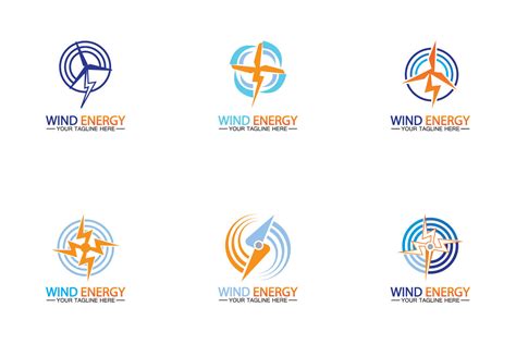 Wind Energy Logo. Graphic by kosunar185 · Creative Fabrica