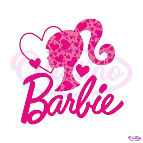 Barbie Heart Logo Barbie Movie SVG Digital Cricut File - Oladino