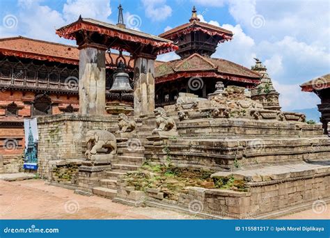 Taleju Bell In Durbar Square Kathmandu Nepal Editorial Photography