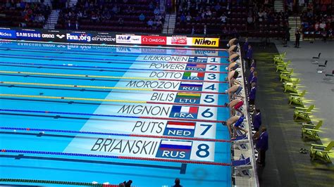 Jesse Puts Takes 50m Freestyle Gold Swimming Video Eurosport