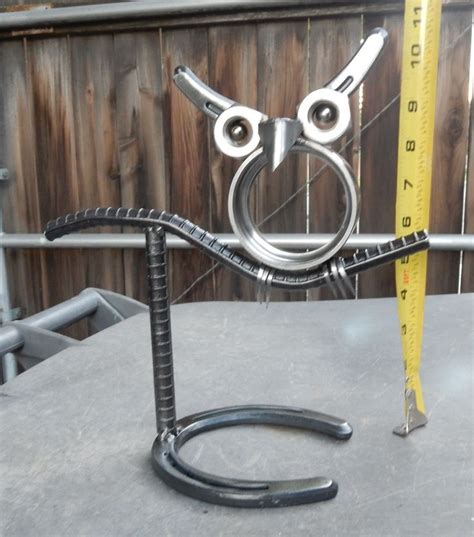 Owl Metal Art Metal Art Welding Art Projects Metal Art Welded