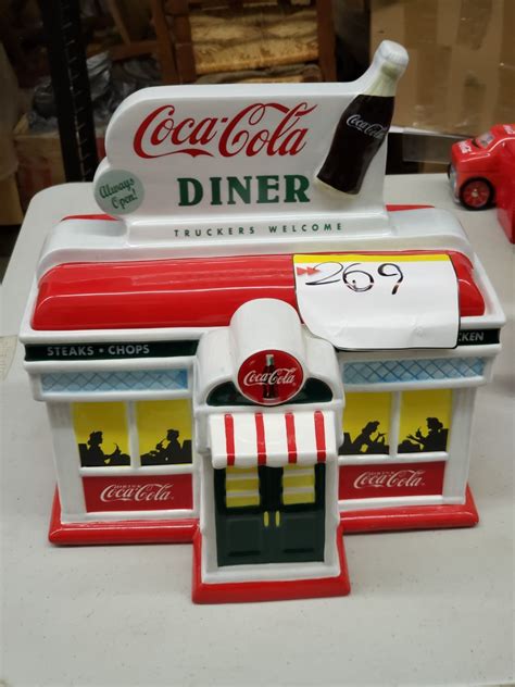 Coca Cola Diner Cookie Jar