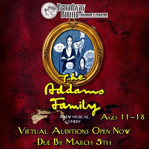 The Addams Family Auditions 2021 | Broadway Bound