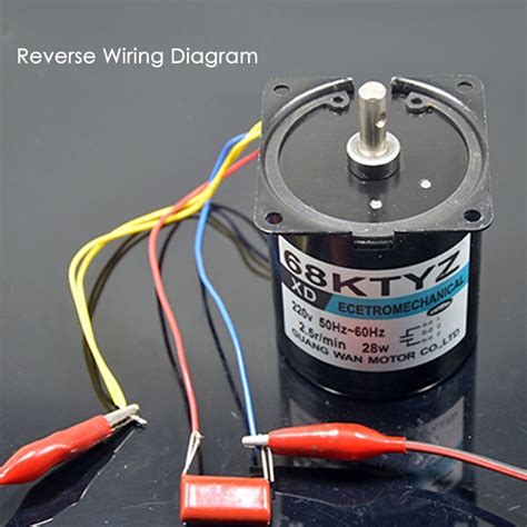 68KTYZ AC220V 28W 2 5 110r Min Permanent Magnet Synchronous Gear Motor